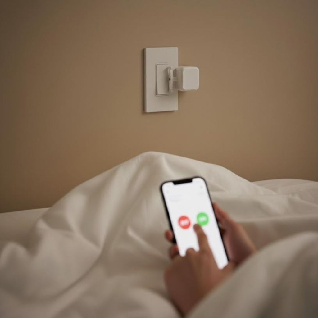 מפעיל מתגים חכם לשליטה מהירה מהטלפון