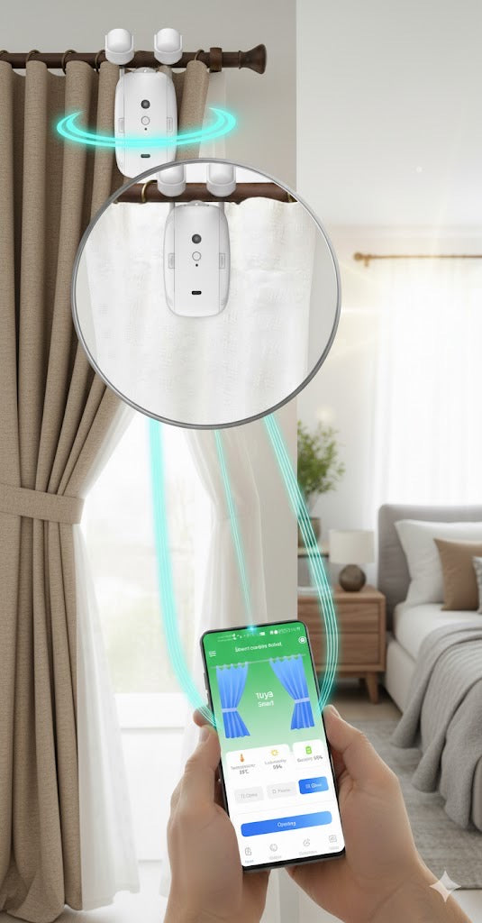 רובוט חכם לוילון