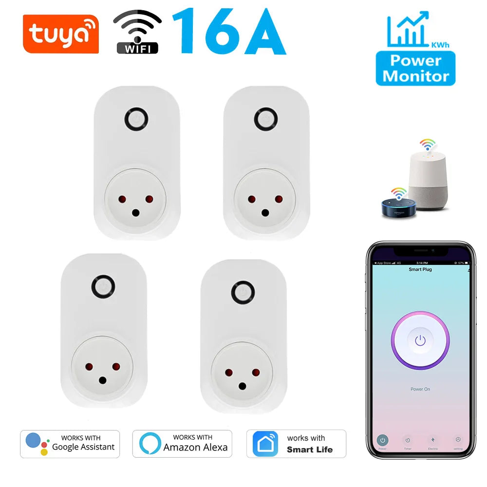 שקע חכם לשליטה מהטלפון