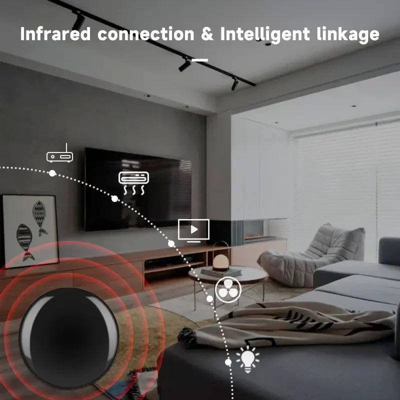 Tuya Wifi IR Remote Control Smart Remote Universal Infrared Controller for Air Conditioner Work with Alexa Google Home
