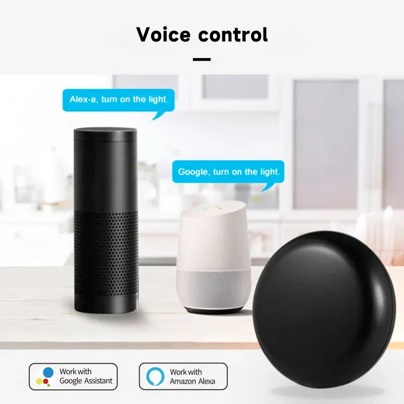 Tuya Wifi IR Remote Control Smart Remote Universal Infrared Controller for Air Conditioner Work with Alexa Google Home