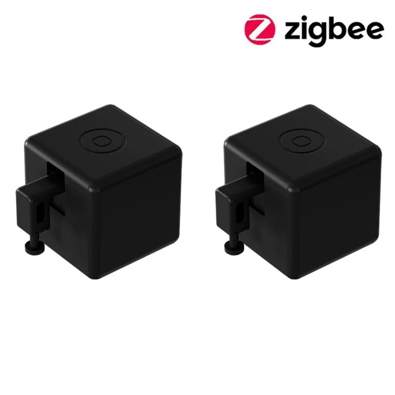 Tuya Zigbee Smart Touch Fingerbot plus Type-C Rechargeable Robot Button Pusher Arm Switch Works with Alexa Google Home Alice